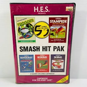H.E.S Smash Hit Pak For Atari 2600 Great Selection Of Game's Tested & Working - Picture 1 of 4