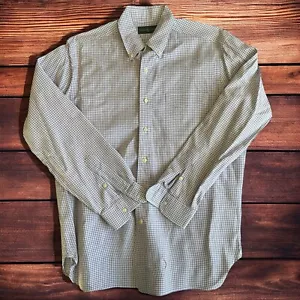Vintage Polo Ralph Lauren Herren Large Lila Kariert Button Down Hemd Pony - Bild 1 von 10