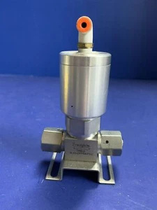 SWAGELOK 6LVV-DPFR4-P1-C Membranventilbaugruppe, normal geschlossen, 1/4" FVCR, gebraucht - Bild 1 von 3