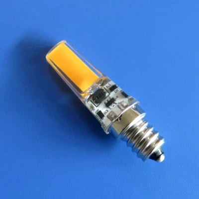 10pcs E12 Candelabra C7 COB2508 LED bulb 3W DC12V~24V Warm White Landscape light - Image 1 of 4