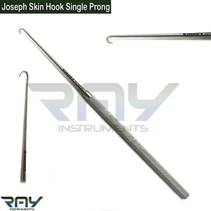 Joseph Skin Hook Single Prong Dermal Retractor Surgical Veterinary Instruments - Picture 1 of 4