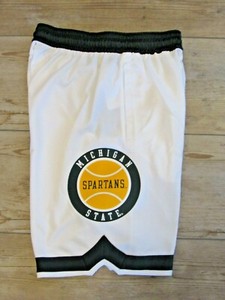 michigan state authentic basketball shorts
