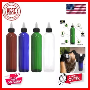 Twist Top Applikator Flaschen, 8 Unzen Bunt Drücken Leere Plastikflaschen... - Bild 1 von 8