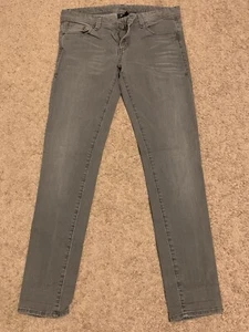 Armani Exchange Women’s Jeans Size 6 Short Gray Denim Pants - Picture 1 of 5