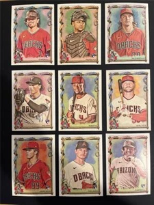 2023 Topps Allen & Ginter Arizona Diamondbacks Team Set 9 Karten mit SP Carroll - Bild 1 von 1