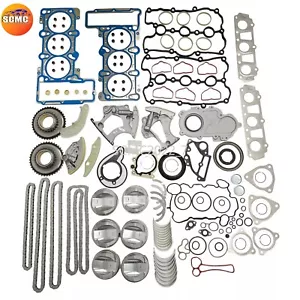 Engine Rebuilding Kit Piston &Timing Kit Fit For AUDI A4 A5 Q7 A8 3.0T CREC CRED - Picture 1 of 20