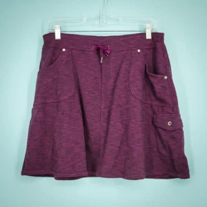 Kuhl Size Medium M Heather Pink Mova Drawstring Pull On Cargo Pockets A Line Act - Picture 1 of 9
