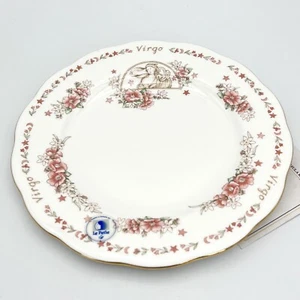 Piattino piatto in porcellana inglese Royal Albert segno zodiacale Vergine - Picture 1 of 6