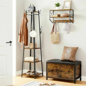 71" Height Garment Rack Hall Entryway Coat Stand Home Decor Furniture for Clothe - Picture 1 of 12