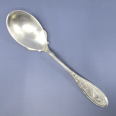 JAPANESE by WHITING Sterling Silver 6 7/8" Preserve Spoon Bird Aesthetic   - Image 1 of 4