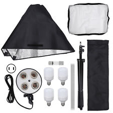 Softbox Photography Lighting Kit Multifunctional E27 Light Bulb Continuous S BHC