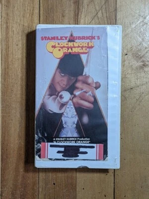 A Clockwork Orange (VHS, 1991) Rental Copy - Image 1 of 2
