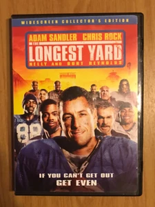THE LONGEST YARD. Adam Sandler, Burt Reynolds. Widescreen Edition DVD. - Picture 1 of 3