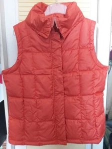 Esprit Daunen Weste 80 % Daunnen 20% Feder Orange Gr. 42 - Bild 1 von 7