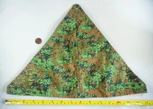 1:6 Figure WW2 GERMAN INFANTRY SHELTER QUARTER ZELTBAHN SPLINTER Palm Camo DA284 - Picture 1 of 1