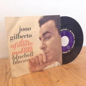 JOAO GILBERTO [DESAFINANDO ~ ROSA MORENA] 1962 BOSSA ITALY 45 Bluebell