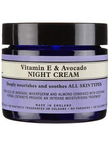 Neal's Yard Remedies Vitamin E & Avocado Night Cream 50g. BBE 04/2025 - Picture 1 of 3