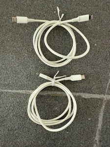 2 x Apple USB-C to Lightning Charging Cable - (1m/3.5ft) Used - Photo 1 sur 4