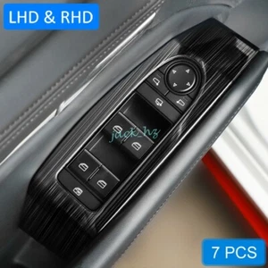 Steel Car Interior Door Window Adjust Switch Panel Cover For Mazda 3 BP CX30 DM - Picture 1 of 9