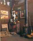 Gustave Caillebotte A4 Photo interior of a studio