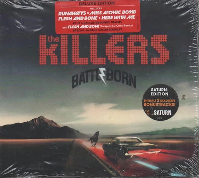 Killers Battle Born CD Deluxe Saturn Edition NEU inkl.BonusTracks Flesh and bone - Bild 1 von 2