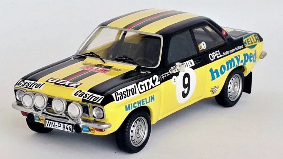 Modellino rally scala 1:43 Trofeu OPEL ASCONA MONTE CARLO RALLY 1975 collezione - Immagine 1 di 1