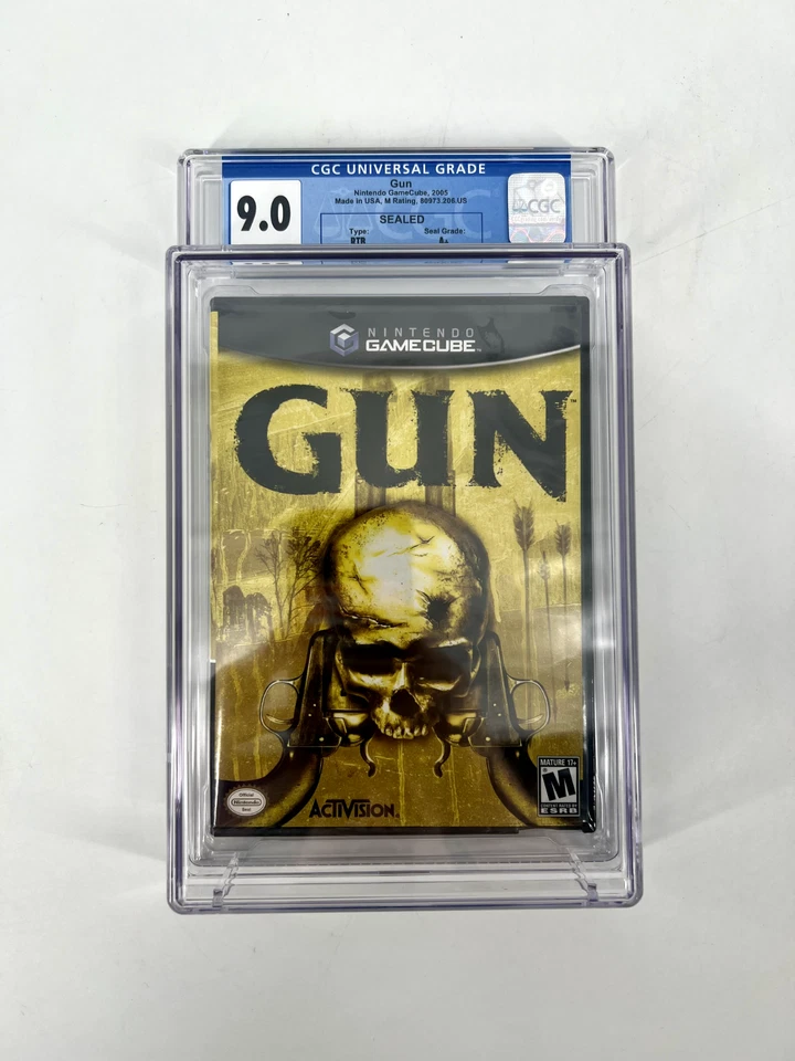 2005 Nintendo Gamecube Gun CGC 9.0 Seal A+ GRADED - Image 1 of 2
