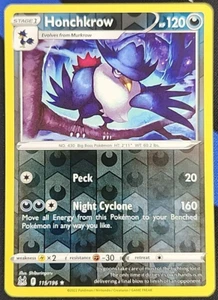 Honchkrow Reverse Holo - 115/196 - Pokémon Orígenes Perdidos - Imagen 1 de 1