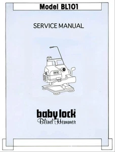CD * BL101 /  BH600 Blindhemmer Instruction manual or Service & Parts List - Picture 1 of 6