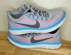 Size 5 - Womens Nike Free RN Distance Gray Running Shoes - 827116-006