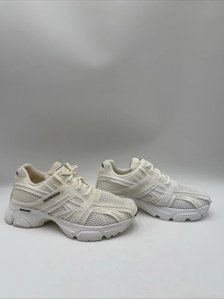 Balenciaga Phantom Sneakers Women’s White Size 39 - Image 1 of 4