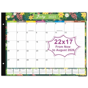 Desk Calendar 2025-2026 - 22" x 17" Large Desk calendar - 18 Months From Marc... - Picture 1 of 7