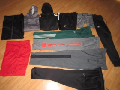 UNDER ARMOUR NIKE ADIDAS Para hombres Pequeño Atlético Lote 11 Pantalones Cortos Sudaderas con Capucha Jogger Foto 1 de 4
