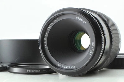 Lente macro rara [COMO NUEVA con capucha] Zenza Bronica PE 105 mm f/4,5 para ETR S Si JAPÓN Foto 1 de 4