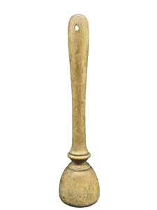 11" Wooden Kitchen Pestle Masher Fish Pounder Vintage Primitive Kitchen Decor - Picture 1 of 8