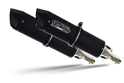 Bmw K1600GT 2010-2016 Exhaust GPR Double Slip-on Furore Nero - Image 1 of 4