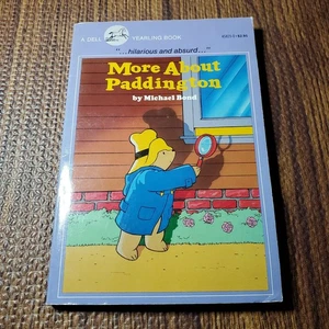 More About Paddington Michael Bond 1970 Reprint Illustrated Dell Yearling - Foto 1 di 9