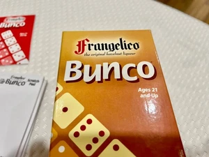 2002 Frangelico Bunco Dice Game – Barware Promo Set Complete NIB in Open Box - Picture 1 of 4