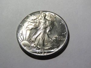 Brilliant Uncirculated  1942-P  Walking Liberty Silver Half Dollar M20 - Picture 1 of 2