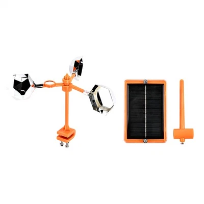 Bird Scare Devices Reflektierender Vogelschreck, Specht, Windmühlenform, Vogelf - Bild 1 von 4