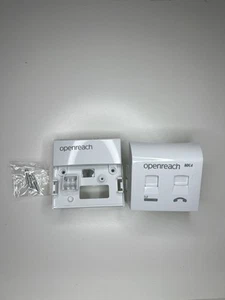 2023 BT Openreach Telephone Master Socket NTE5c MK2 & VDSL/ADSL Faceplate MK4 - Afbeelding 1 van 3