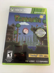 Terraria (Microsoft Xbox 360, 2014) CIB W/manual. Tested. Ships Fast! - Picture 1 of 7