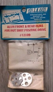 BUJES TRASEROS DE ALUMINIO PARMA PARA BUGGY RC VINTAGE TAMIYA FROG POSITIVE DRIVE # 12109 - Imagen 1 de 1