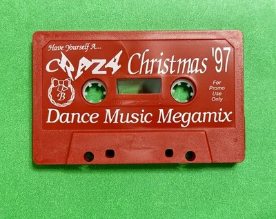 CHICAGO HOUSE DJ “BOBBY D” -Rare Last Copy! 1997 CRAZY CHRISTMAS B96 MIX TAPE - Imagem 1 de 2