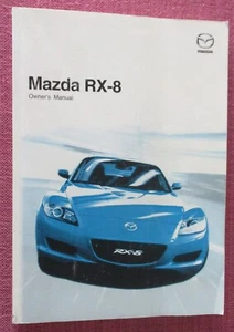 (2005 PRINT) MAZDA RX-8 (2003 - 2008) OWNERS MANUAL - USER GUIDE - HANDBOOK. - Picture 1 of 7