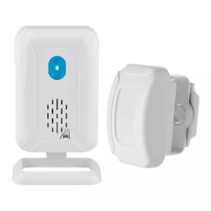 Alarmas inalámbricas de entrada al aire libre timbre de puerta PIR sensor de movimiento impermeable - Imagen 1 de 12