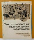 Northeast Electronics 1975 Telecommunications Test Equipment Catalog.