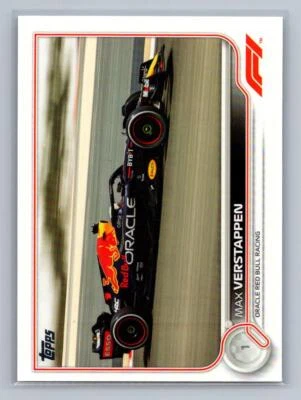 Max Verstappen 2022 Topps Formula 1 Oracle Red Bull Racing #109 - Image 1 of 2