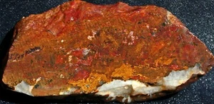 S-435 ~ 1,7 Unzen Dicke Platte Marokkanischer Plumey Moosachat - Bild 1 von 8