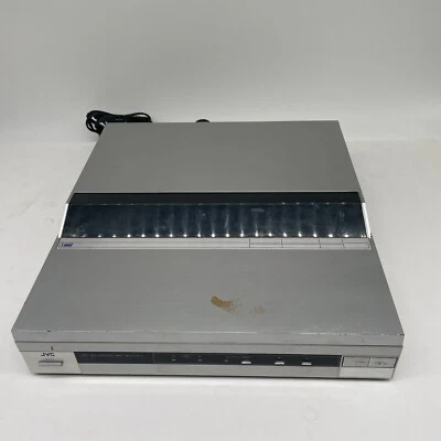 Tocadiscos JVC L-E33 Seguimiento Lineal Plateado Tecnología Años 80 *SERVICIO LEER Foto 1 de 4